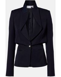 McQueen - Wool Blazer - Lyst