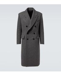 Tom Ford - Double-Breasted Virgin Wool Coat - Lyst