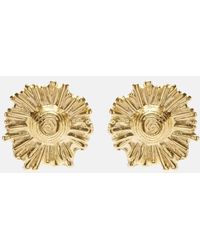 YSSO - Ilios 24Kt-Plated Earrings - Lyst