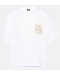 Loewe - Paula's Ibiza Anagram Cotton Jersey T-shirt - Lyst
