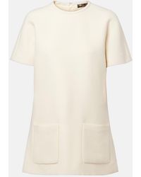 Loro Piana - Irina Wool And Silk T-Shirt - Lyst