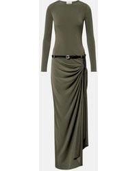 Coperni - Suspended Draped Jersey Gown - Lyst