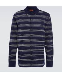 Missoni - Striped Cotton-blend Shirt - Lyst