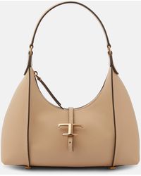 Tod's - T Timeless Small Leather Shoulder Bag - Lyst