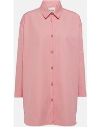 Jil Sander - Chemise en coton - Lyst