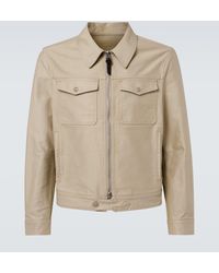 Tom Ford - Blouson Aus Satin - Lyst