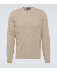Loro Piana - Cable-knit Cashmere Sweater - Lyst
