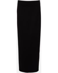 KHAITE - Lyle Crepe Maxi Skirt - Lyst
