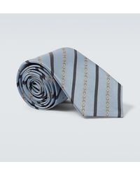 Gucci - Horsebit Silk Jacquard Tie - Lyst