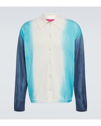 The Elder Statesman - Cotton And Cashmere Cardigan - Lyst