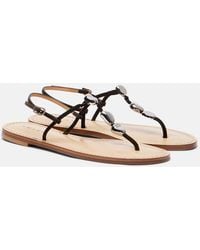 Amanu - Nairobi Suede Sandals - Lyst