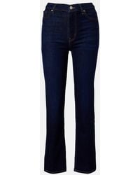 FRAME - Le Sleek Straight Jeans - Lyst