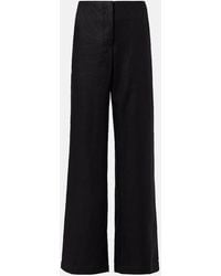Faithfull the Brand - Sanne High-Rise Linen Straight Pants - Lyst