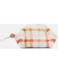 Loro Piana - Puffy Small Cashmere And Silk Pouch - Lyst