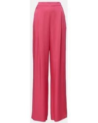 Max Mara - Weite Hose Ieti Aus Satin - Lyst