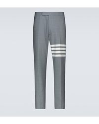 Thom Browne - 4-bar Wool Suiting Pants - Lyst