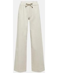 Brunello Cucinelli - High-Rise Wide-Leg Jeans - Lyst