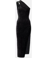 Rick Owens - Hydra One-Shoulder Midi Dress - Lyst