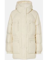 Yves Salomon - Shearling-Trimmed Down Jacket - Lyst