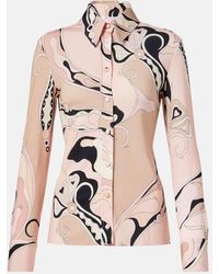 PUCCI - Hemd Orchidee Aus Jersey - Lyst