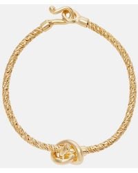 Bottega Veneta - Knot-Plated Sterling Bracelet - Lyst