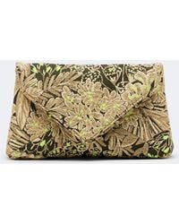 Dries Van Noten - Small Floral Jacquard Clutch - Lyst