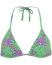 Reina Olga Bikini-Oberteil Love Triangle - Grün