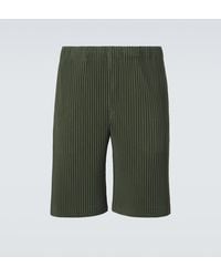 Homme Plissé Issey Miyake - Color Pleats 2 Bermuda Shorts - Lyst