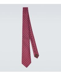Canali - Silk Jacquard Tie - Lyst