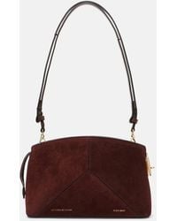 Victoria Beckham - Sac Victoria En Daim - Lyst