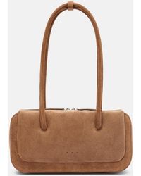 Aesther Ekme - Lagune Mini Suede Shoulder Bag - Lyst