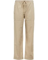 Womens Clothing Trousers Slacks and Chinos Cargo trousers Velvet Cotton Pantalones Cargo Misty De Sarga in Green 