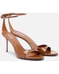 Paris Texas - Lidia 70 Patent Leather Mules - Lyst