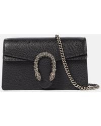 Gucci - Dionysus Supermini Leather Cross Body Bag - Lyst