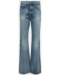 Nili Lotan - Joan High-Rise Straight Jeans - Lyst