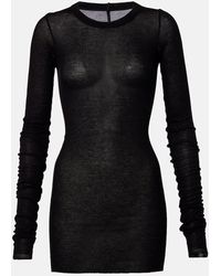 Rick Owens - Ribbed-Knit Top - Lyst