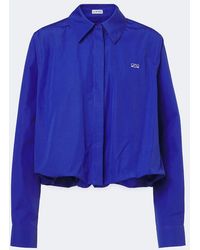 Loewe - Double L Cotton Poplin Shirt - Lyst