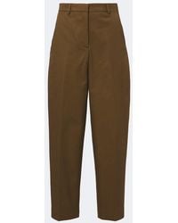 Altuzarra - Bix Cotton Tapered Pants - Lyst