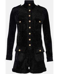 Tom Ford - Mono Corto De Terciopelo - Lyst