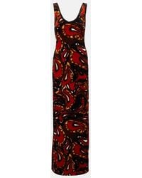 Dries Van Noten - Debant Printed Cotton-Blend Maxi Dress - Lyst
