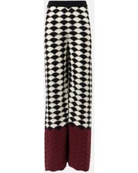 La DoubleJ - Lounge Wool Wide-Leg Pants - Lyst