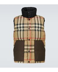burberry mens vest