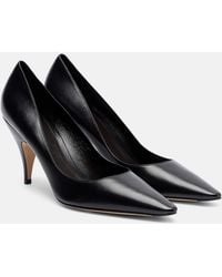 The Row - Liisa Leather Pumps - Lyst