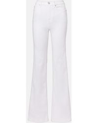 7 For All Mankind - Modern Dojo High-Rise Wide-Leg Jeans - Lyst