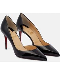 Christian Louboutin - Iriza 85 Patent Leather Pumps - Lyst