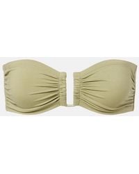Eres - Show Gathered Bandeau Bikini Top - Lyst