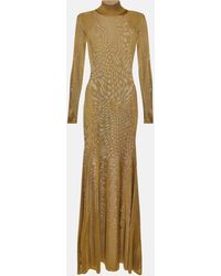 Tom Ford - Turtleneck Jersey Gown - Lyst