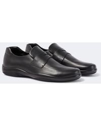 Prada - Loafers Toblach Aus Leder - Lyst