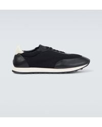 The Row - Sneakers Owen Mit Leder - Lyst