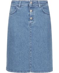 closed denim skirt